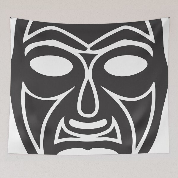 Item preview, tribals, mayan, aztec, mask designed and sold by gandra.