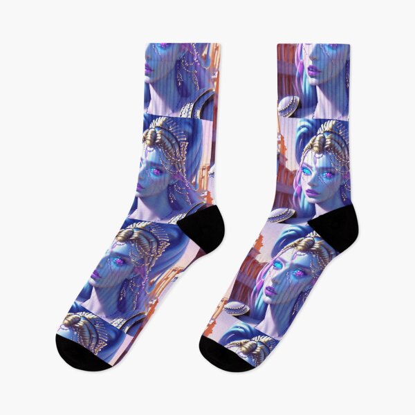 Aperçu de l'œuvre super kawaii futuriste anime girl fond d'écran vaporewave conceptions esthétiques créée et vendue par Design Repo.