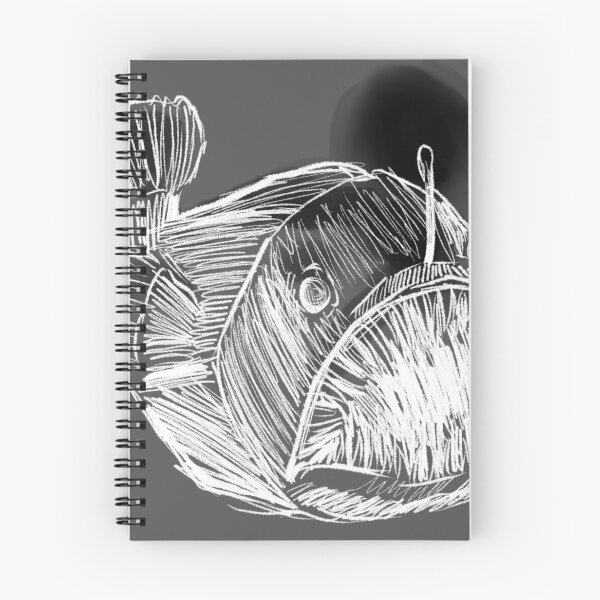 Item preview, white scribbled frogfish designed and sold by Albatos.