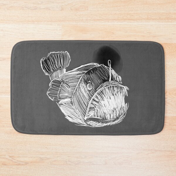Item preview, white scribbled frogfish designed and sold by Albatos.