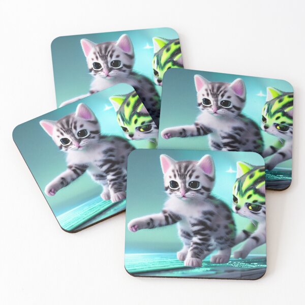 Item preview, The Latest Trends in Kittens Stickers designed and sold by Chris Purdy.