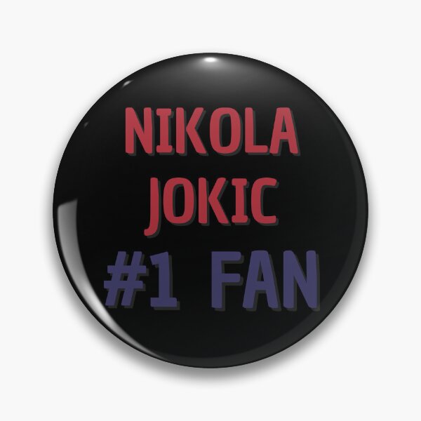 Item preview, Nikola Jokic - #1 Fan designed and sold by Rybariuns.