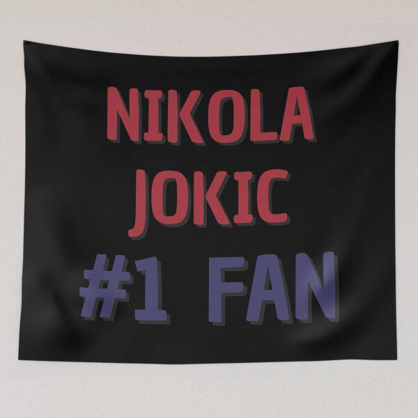 Item preview, Nikola Jokic - #1 Fan designed and sold by Rybariuns.