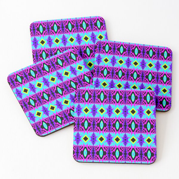 Item preview, Abstract Retro Neon Pattern designed and sold by mrhighsky.