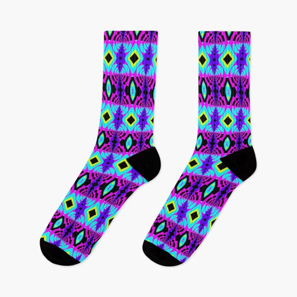 Item preview, Abstract Retro Neon Pattern designed and sold by mrhighsky.