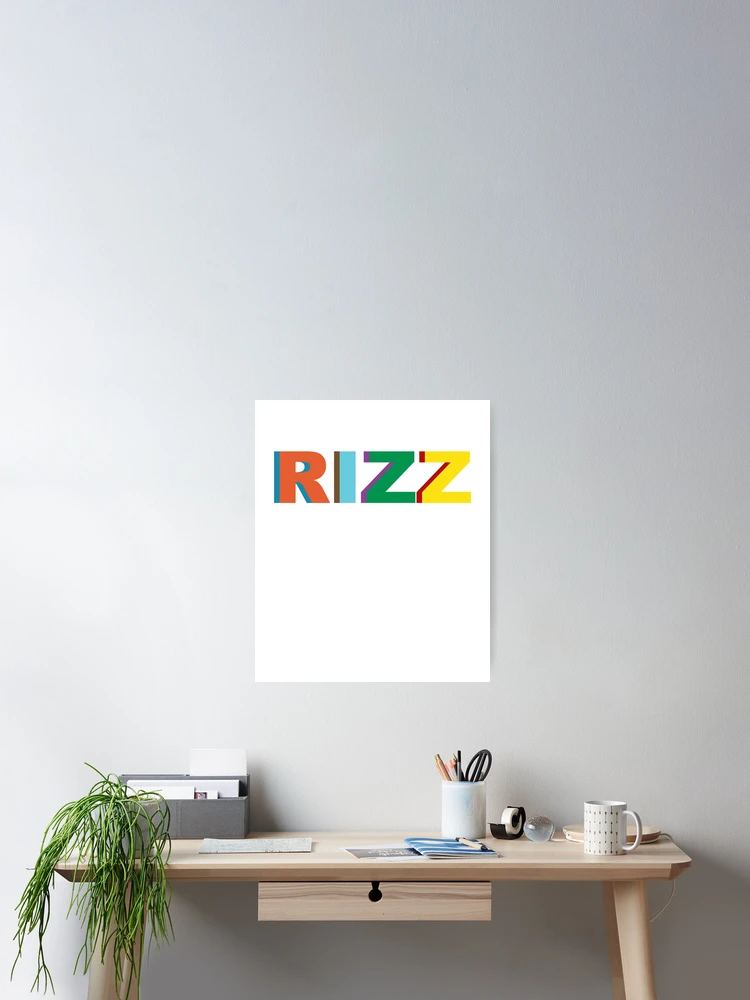 Thumbnail 2 of 3, Poster,  W Rizz  designed and sold by Daytone.