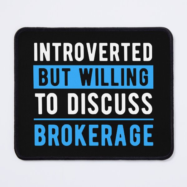 Item preview, Brokerage Clerk Fun Quote designed and sold by NestaReign.