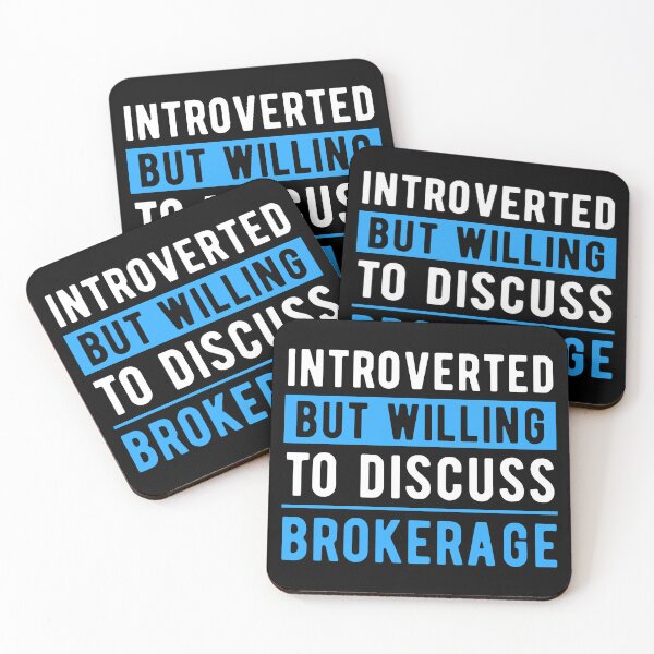 Item preview, Brokerage Clerk Fun Quote designed and sold by NestaReign.