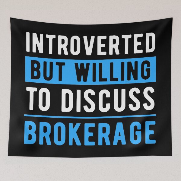 Item preview, Brokerage Clerk Fun Quote designed and sold by NestaReign.
