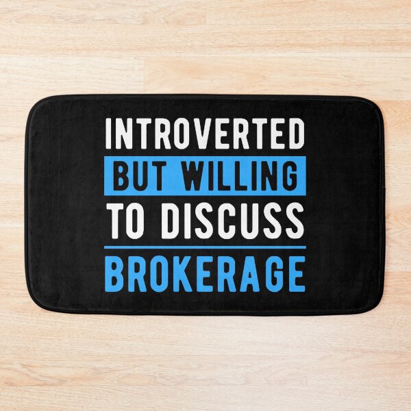 Item preview, Brokerage Clerk Fun Quote designed and sold by NestaReign.