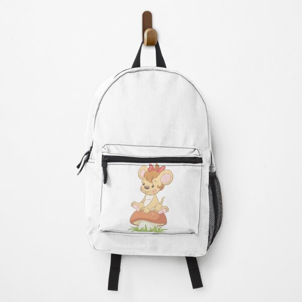 Item preview, Cute Mouse Sitting on Mushroom designed and sold by Pixelish.