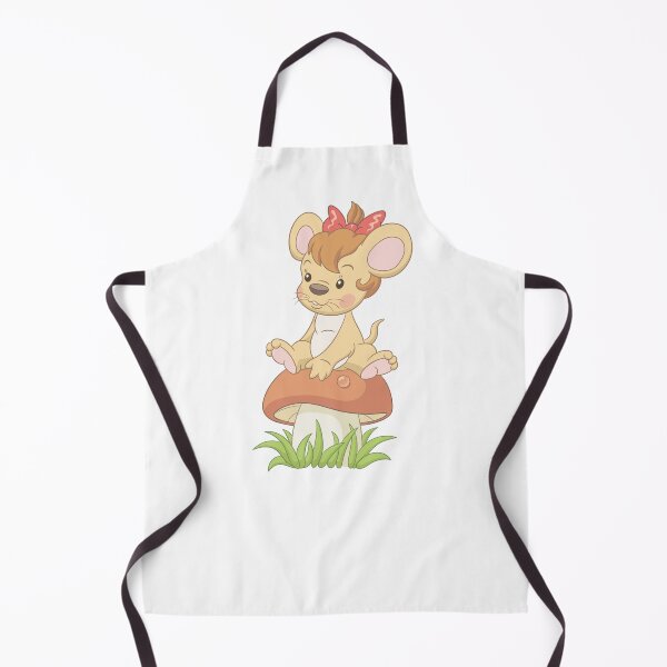 Item preview, Cute Mouse Sitting on Mushroom designed and sold by Pixelish.