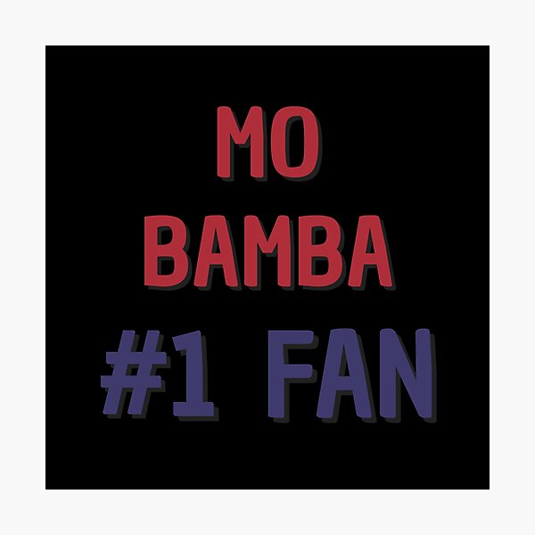 Item preview, Mo Bamba - #1 Fan designed and sold by Rybariuns.