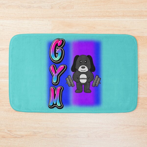 Item preview, Dog lifting weights - GYM designed and sold by OMdesign10.