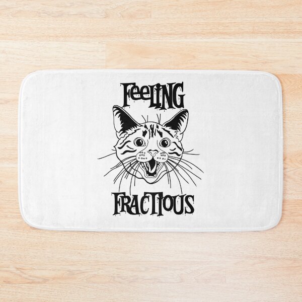Item preview, Feeling fractious cat designed and sold by BlackCatArtBB.