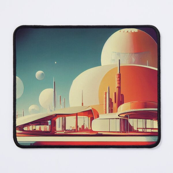 Item preview, Retrofuturistic scene designed and sold by Rebelka.