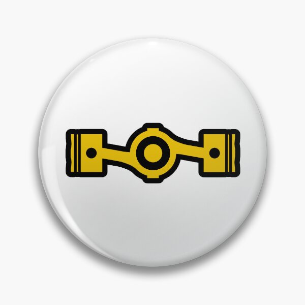Item preview, Horizontally opposed boxer pistons - Yellow designed and sold by ApexFibers.