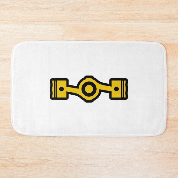 Item preview, Horizontally opposed boxer pistons - Yellow designed and sold by ApexFibers.