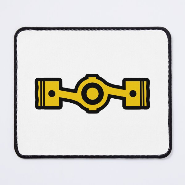 Item preview, Horizontally opposed boxer pistons - Yellow designed and sold by ApexFibers.