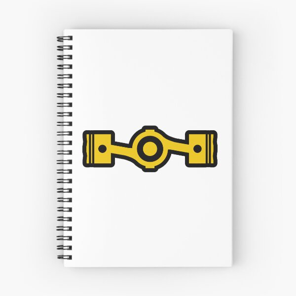 Item preview, Horizontally opposed boxer pistons - Yellow designed and sold by ApexFibers.