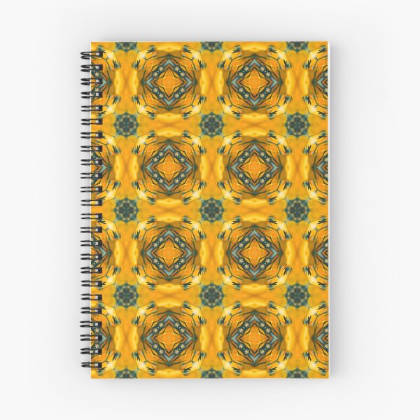 Item preview, Striking Orange Blue Geometric Seamless Pattern Print designed and sold by protegra.