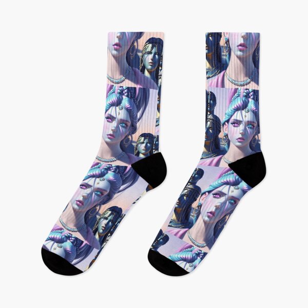 Item preview, super kawaii futuristic anime girl wallpaper vaporewave aesthetic designs designed and sold by Design Repo.