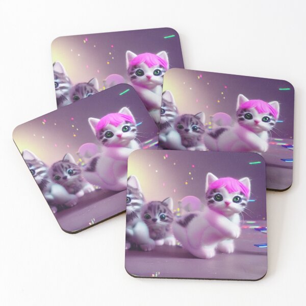 Item preview, The Most Popular Kittens Stickers designed and sold by Chris Purdy.