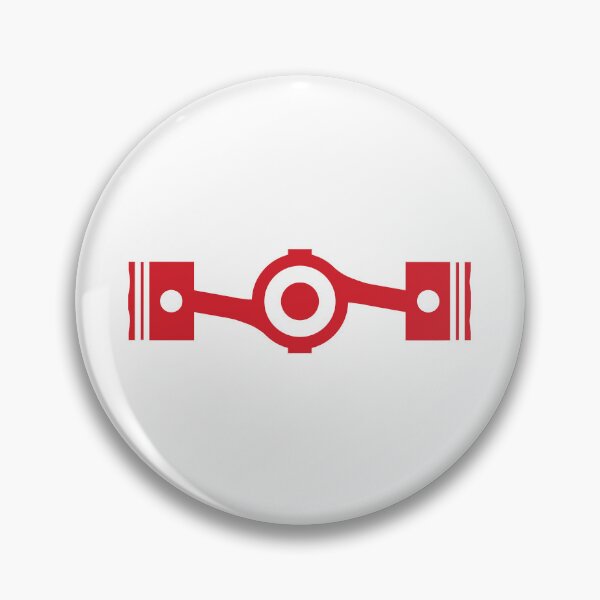 Item preview, Horizontally opposed boxer pistons - Red designed and sold by ApexFibers.