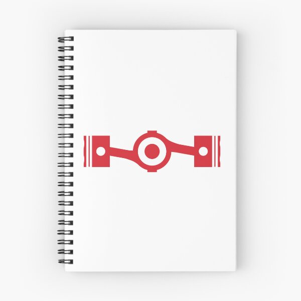 Item preview, Horizontally opposed boxer pistons - Red designed and sold by ApexFibers.