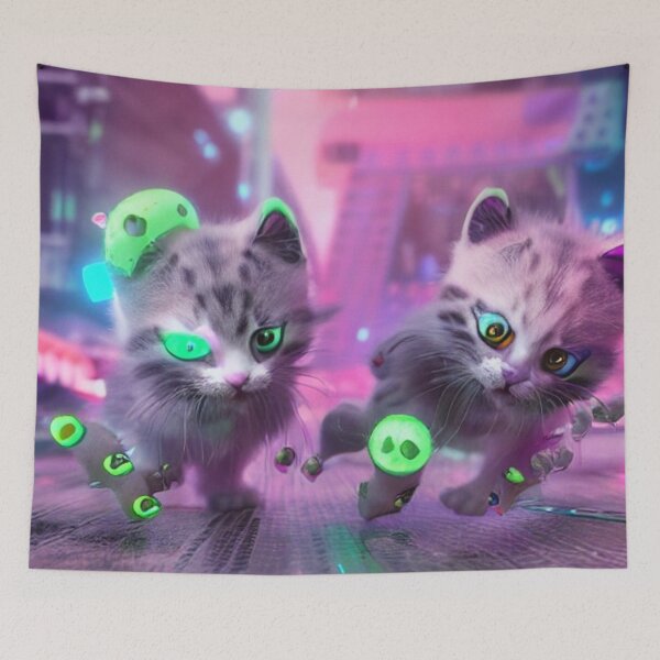 Item preview, The Latest Trends in Kittens Stickers designed and sold by Chris Purdy.