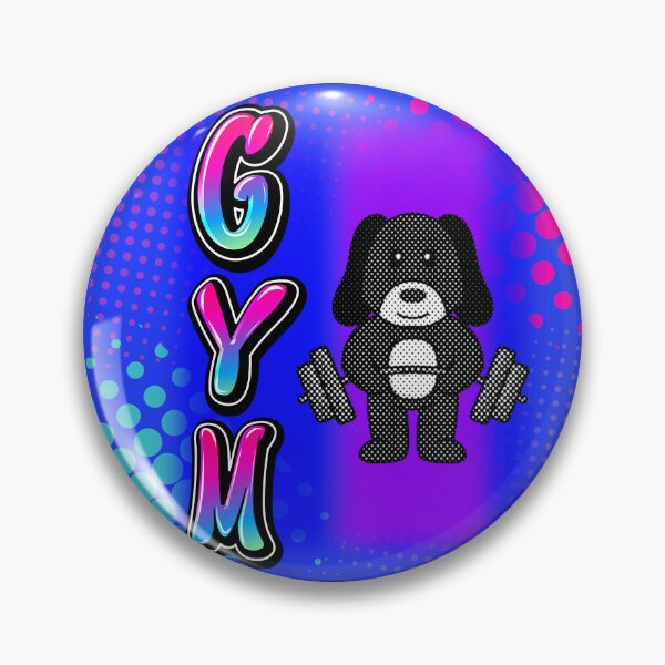 Item preview, Dog lifting weights - GYM designed and sold by OMdesign10.