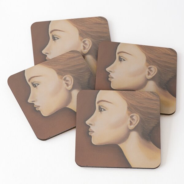 Item preview, woman profile designed and sold by veraartgallery.