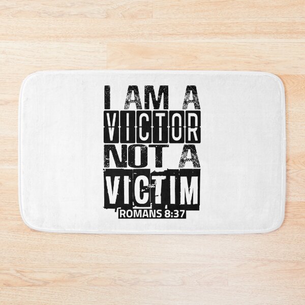 Item preview, I Am A Victor Not A Victim designed and sold by plushism.