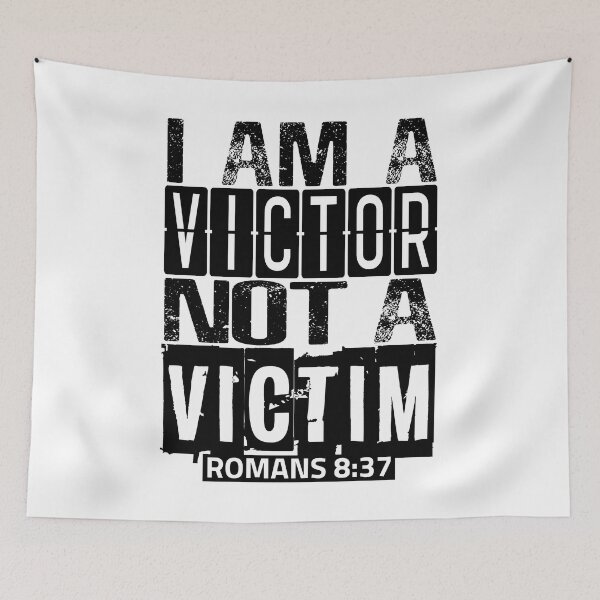 Item preview, I Am A Victor Not A Victim designed and sold by plushism.