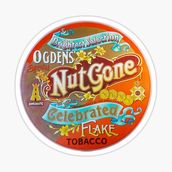 Small Faces - Ogdens' Nut Gone Flake Shirt, Sticker, Mask Sticker