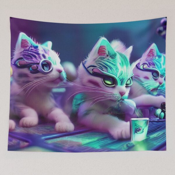 Item preview, The Latest Trends in Kittens Stickers designed and sold by Chris Purdy.