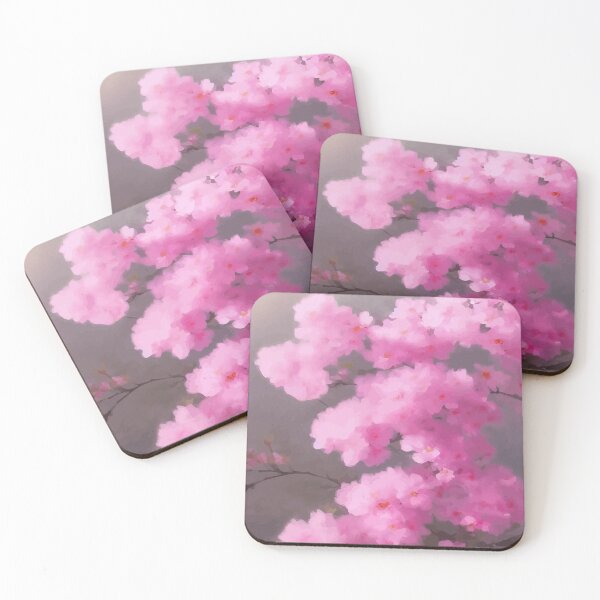 Item preview, Sakura Flower Painting designed and sold by neverenddreams.