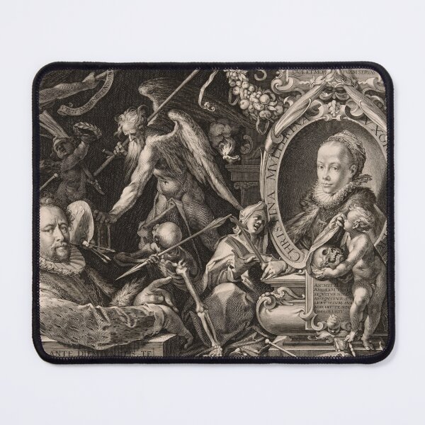 Item preview, Dark Academia Baroque Engraving designed and sold by Spells n' Coven.