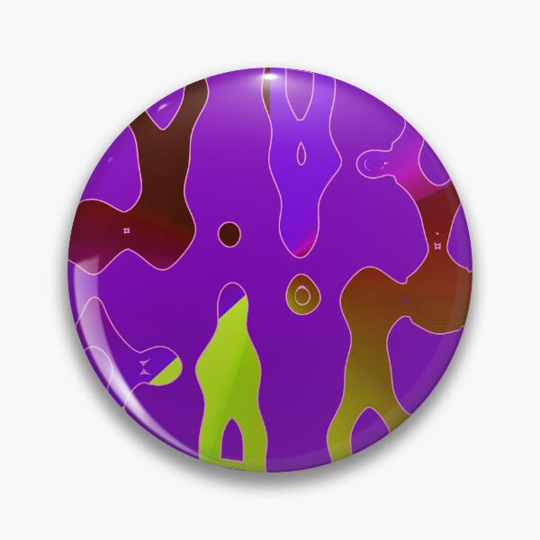 Item preview, Yellow bronze and purple asymmetrical geometrical shapes by Code03. designed and sold by Code03.