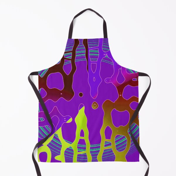 Item preview, Yellow bronze and purple asymmetrical geometrical shapes by Code03. designed and sold by Code03.