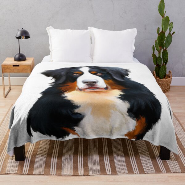 Item preview, Cute Bernese Mountain Dog Drawing designed and sold by WeHeartAnimals.
