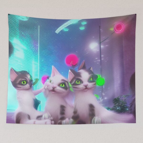 Item preview, The Latest Trends in Kittens Stickers designed and sold by Chris Purdy.