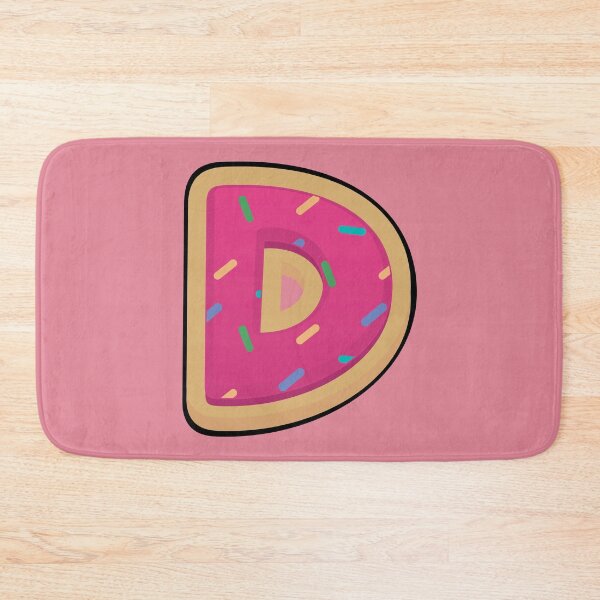 Item preview, Alphabet letter d donut typography designed and sold by Donutlovers.