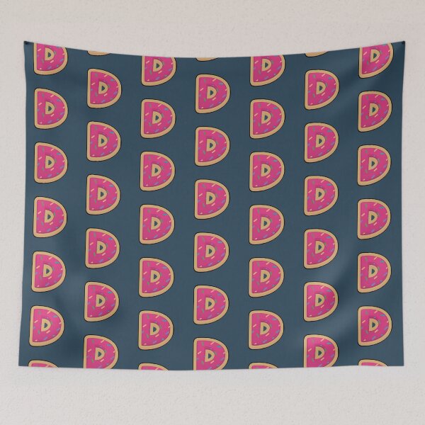 Item preview, Alphabet letter d donut typography designed and sold by Donutlovers.