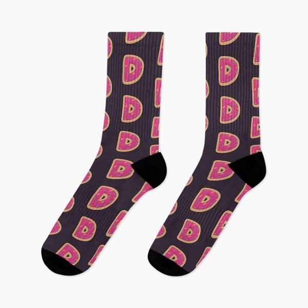 Item preview, Alphabet letter d donut typography designed and sold by Donutlovers.
