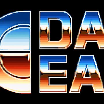 Artwork thumbnail, Classic DATA EAST logo - 80s Retro Arcade and Pinball Games by RetroTeeStudio