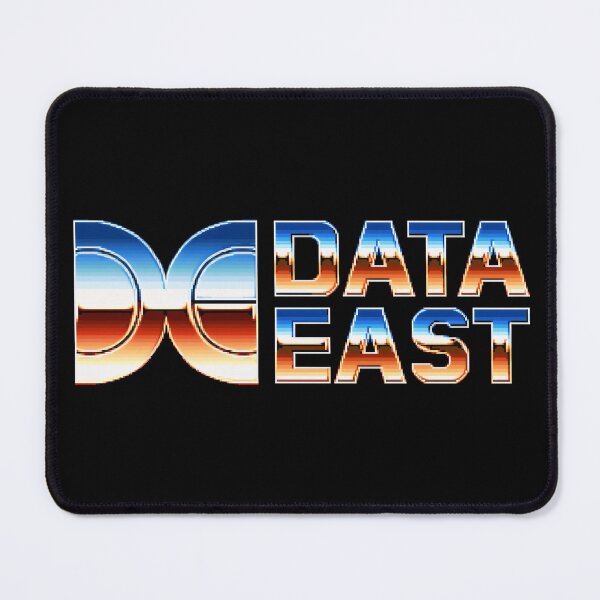 Item preview, Classic DATA EAST logo - 80s Retro Arcade and Pinball Games designed and sold by RetroTeeStudio.