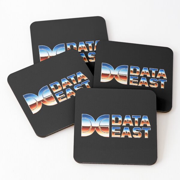 Item preview, Classic DATA EAST logo - 80s Retro Arcade and Pinball Games designed and sold by RetroTeeStudio.