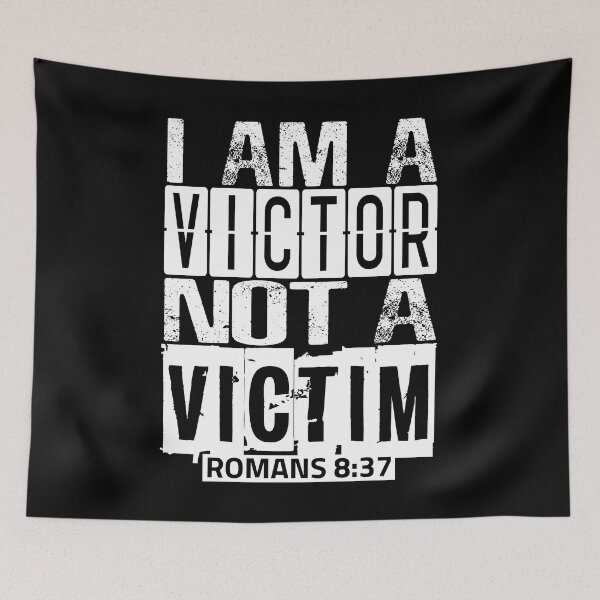 Item preview, I Am A Victor Not A Victim designed and sold by plushism.