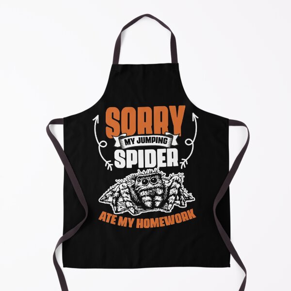 Item preview, Funny My Jumping Spider Ate My Homework For A Salticidae Fan designed and sold by Nessshirts.